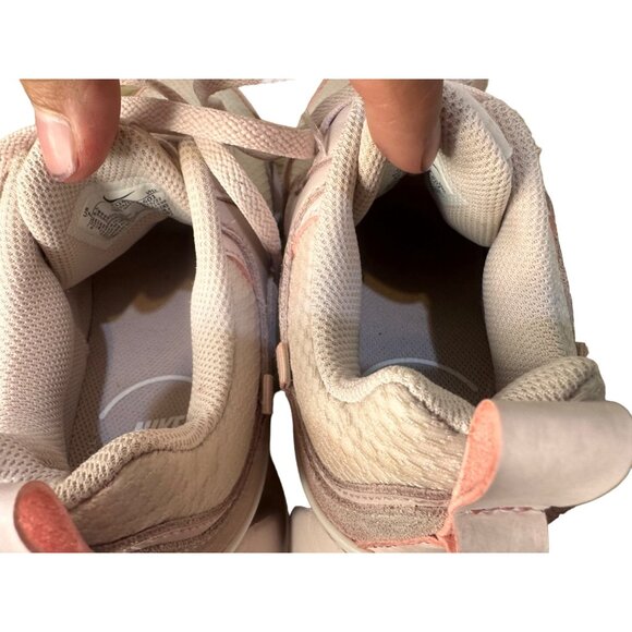 Nike RYZ 365 2 Shoes Womens 7 Suede Pink Chunky Lace Up Le Sneaker Mesh Sporty - Picture 15 of 16